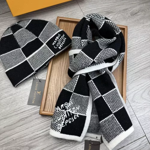 Cheap Louis Vuitton LV Hat and Scarf Set #1372159 Replica Wholesale [$52.00 USD] [ITEM#1372159] on Replica Louis Vuitton LV Hat and Scarf and Glove Set