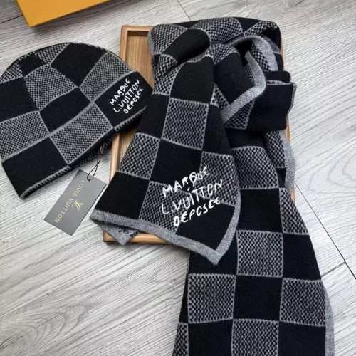 Cheap Louis Vuitton LV Hat and Scarf Set #1372160 Replica Wholesale [$52.00 USD] [ITEM#1372160] on Replica Louis Vuitton LV Hat and Scarf and Glove Set