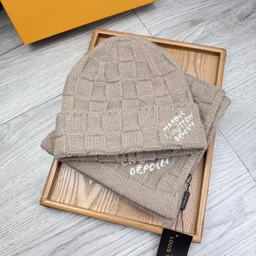 Cheap Louis Vuitton LV Hat and Scarf Set #1372166 Replica Wholesale [$52.00 USD] [ITEM#1372166] on Replica Louis Vuitton LV Hat and Scarf and Glove Set