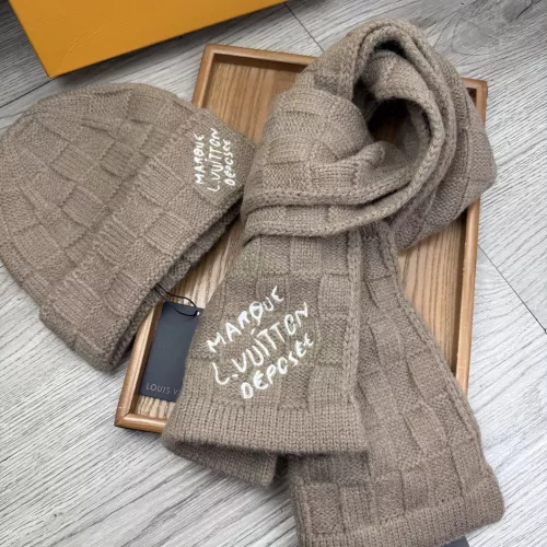 Cheap Louis Vuitton LV Hat and Scarf Set #1372166 Replica Wholesale [$52.00 USD] [ITEM#1372166] on Replica Louis Vuitton LV Hat and Scarf and Glove Set