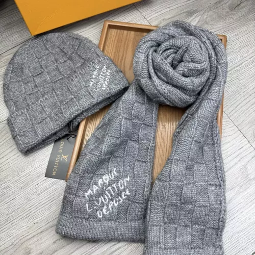 Cheap Louis Vuitton LV Hat and Scarf Set #1372167 Replica Wholesale [$52.00 USD] [ITEM#1372167] on Replica Louis Vuitton LV Hat and Scarf and Glove Set