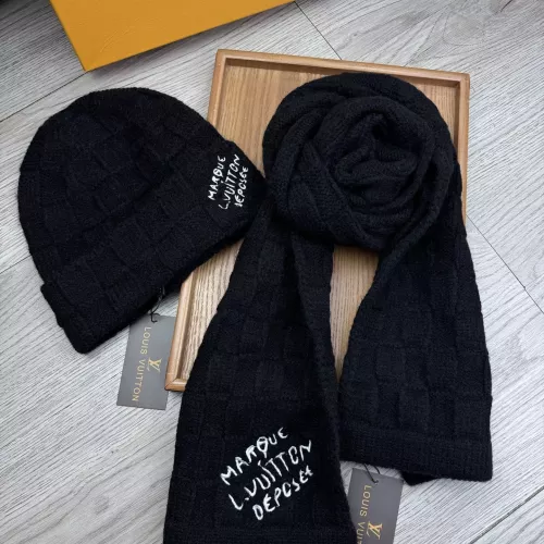 Cheap Louis Vuitton LV Hat and Scarf Set #1372168 Replica Wholesale [$52.00 USD] [ITEM#1372168] on Replica Louis Vuitton LV Hat and Scarf and Glove Set