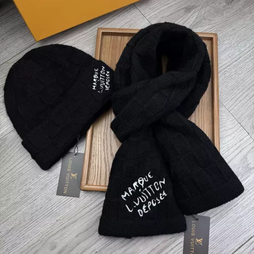 Cheap Louis Vuitton LV Hat and Scarf Set #1372168 Replica Wholesale [$52.00 USD] [ITEM#1372168] on Replica Louis Vuitton LV Hat and Scarf and Glove Set