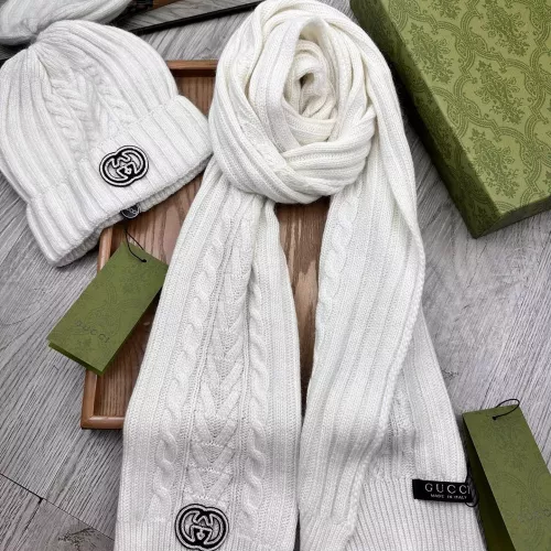 Cheap Gucci Hat and Scarf Set #1372188 Replica Wholesale [$52.00 USD] [ITEM#1372188] on Replica Gucci Hat and Scarf and Glove Set