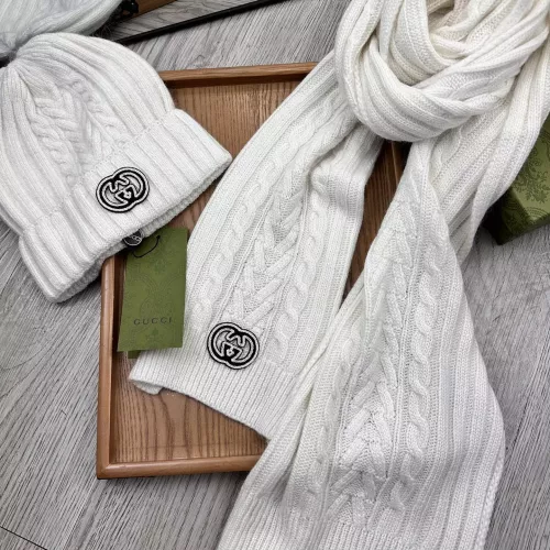 Cheap Gucci Hat and Scarf Set #1372188 Replica Wholesale [$52.00 USD] [ITEM#1372188] on Replica Gucci Hat and Scarf and Glove Set