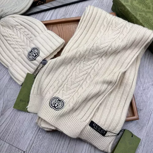 Cheap Gucci Hat and Scarf Set #1372189 Replica Wholesale [$52.00 USD] [ITEM#1372189] on Replica Gucci Hat and Scarf and Glove Set