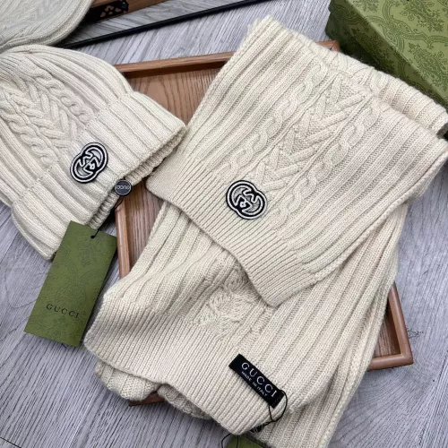 Cheap Gucci Hat and Scarf Set #1372189 Replica Wholesale [$52.00 USD] [ITEM#1372189] on Replica Gucci Hat and Scarf and Glove Set