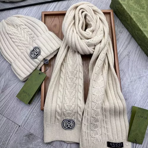 Cheap Gucci Hat and Scarf Set #1372189 Replica Wholesale [$52.00 USD] [ITEM#1372189] on Replica Gucci Hat and Scarf and Glove Set