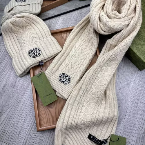 Cheap Gucci Hat and Scarf Set #1372189 Replica Wholesale [$52.00 USD] [ITEM#1372189] on Replica Gucci Hat and Scarf and Glove Set