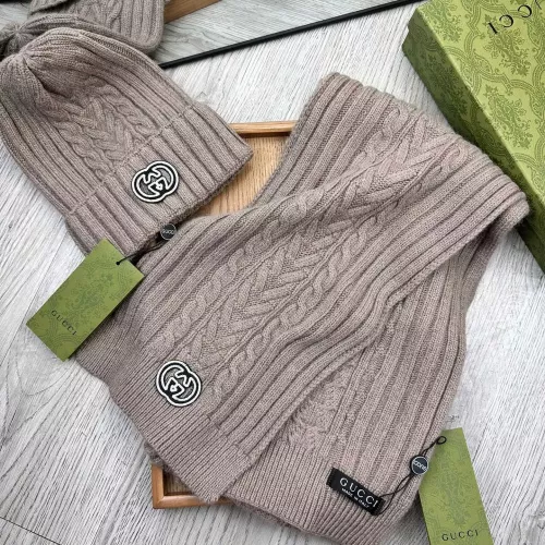 Cheap Gucci Hat and Scarf Set #1372191 Replica Wholesale [$52.00 USD] [ITEM#1372191] on Replica Gucci Hat and Scarf and Glove Set