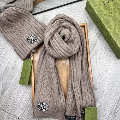 Cheap Gucci Hat and Scarf Set #1372191 Replica Wholesale [$52.00 USD] [ITEM#1372191] on Replica Gucci Hat and Scarf and Glove Set