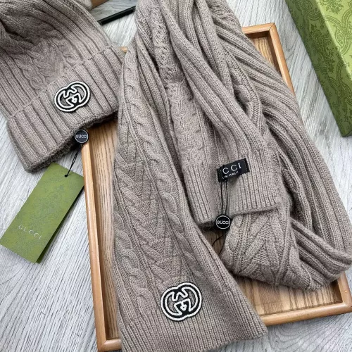 Cheap Gucci Hat and Scarf Set #1372191 Replica Wholesale [$52.00 USD] [ITEM#1372191] on Replica Gucci Hat and Scarf and Glove Set