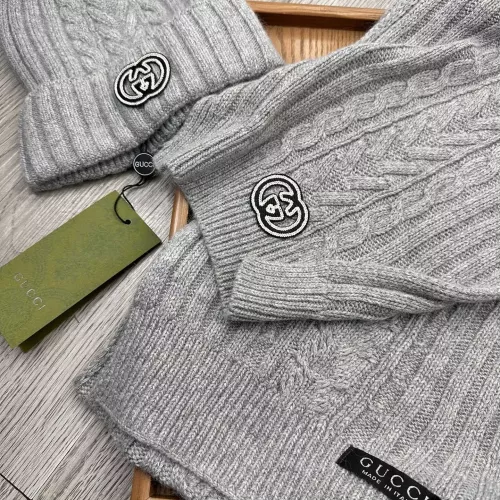 Cheap Gucci Hat and Scarf Set #1372192 Replica Wholesale [$52.00 USD] [ITEM#1372192] on Replica Gucci Hat and Scarf and Glove Set
