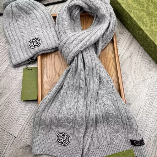 Cheap Gucci Hat and Scarf Set #1372192 Replica Wholesale [$52.00 USD] [ITEM#1372192] on Replica Gucci Hat and Scarf and Glove Set