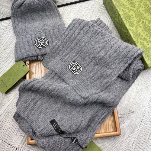 Cheap Gucci Hat and Scarf Set #1372193 Replica Wholesale [$52.00 USD] [ITEM#1372193] on Replica Gucci Hat and Scarf and Glove Set