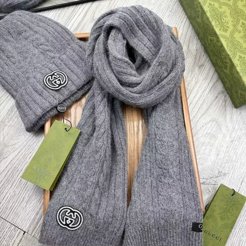 Cheap Gucci Hat and Scarf Set #1372193 Replica Wholesale [$52.00 USD] [ITEM#1372193] on Replica Gucci Hat and Scarf and Glove Set