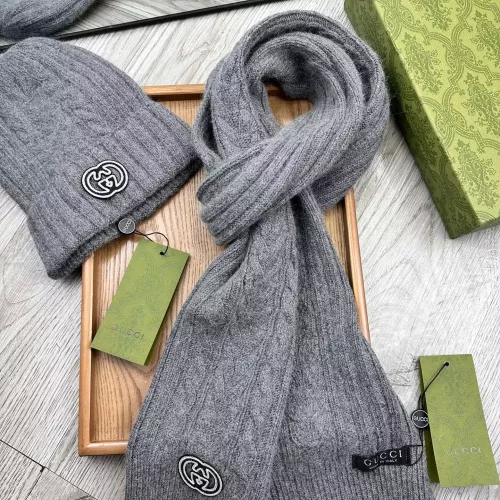 Cheap Gucci Hat and Scarf Set #1372193 Replica Wholesale [$52.00 USD] [ITEM#1372193] on Replica Gucci Hat and Scarf and Glove Set