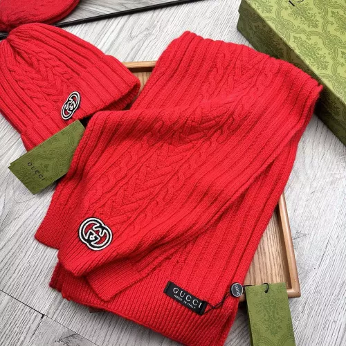 Cheap Gucci Hat and Scarf Set #1372196 Replica Wholesale [$52.00 USD] [ITEM#1372196] on Replica Gucci Hat and Scarf and Glove Set