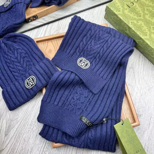 Cheap Gucci Hat and Scarf Set #1372197 Replica Wholesale [$52.00 USD] [ITEM#1372197] on Replica Gucci Hat and Scarf and Glove Set