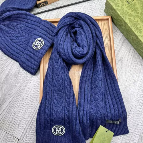 Cheap Gucci Hat and Scarf Set #1372197 Replica Wholesale [$52.00 USD] [ITEM#1372197] on Replica Gucci Hat and Scarf and Glove Set