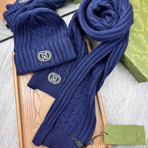 Cheap Gucci Hat and Scarf Set #1372197 Replica Wholesale [$52.00 USD] [ITEM#1372197] on Replica Gucci Hat and Scarf and Glove Set