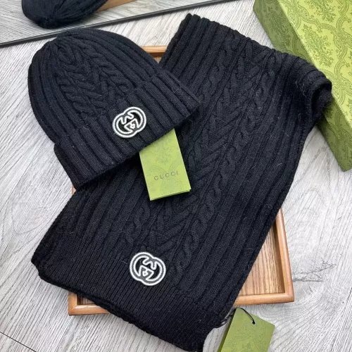 Gucci Hat and Scarf Set #1372199