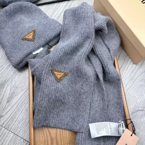 Cheap MIU MIU Hat and Scarf Set #1372203 Replica Wholesale [$52.00 USD] [ITEM#1372203] on Replica MIU MIU Hat and Scarf and Glove Set