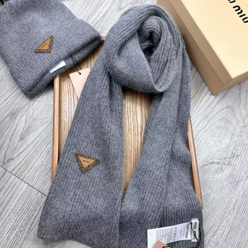 Cheap MIU MIU Hat and Scarf Set #1372203 Replica Wholesale [$52.00 USD] [ITEM#1372203] on Replica MIU MIU Hat and Scarf and Glove Set