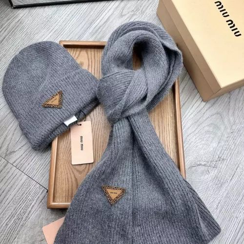 Cheap MIU MIU Hat and Scarf Set #1372203 Replica Wholesale [$52.00 USD] [ITEM#1372203] on Replica MIU MIU Hat and Scarf and Glove Set
