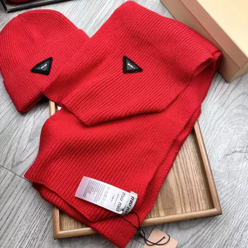 Cheap MIU MIU Hat and Scarf Set #1372204 Replica Wholesale [$52.00 USD] [ITEM#1372204] on Replica MIU MIU Hat and Scarf and Glove Set
