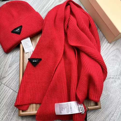 Cheap MIU MIU Hat and Scarf Set #1372204 Replica Wholesale [$52.00 USD] [ITEM#1372204] on Replica MIU MIU Hat and Scarf and Glove Set
