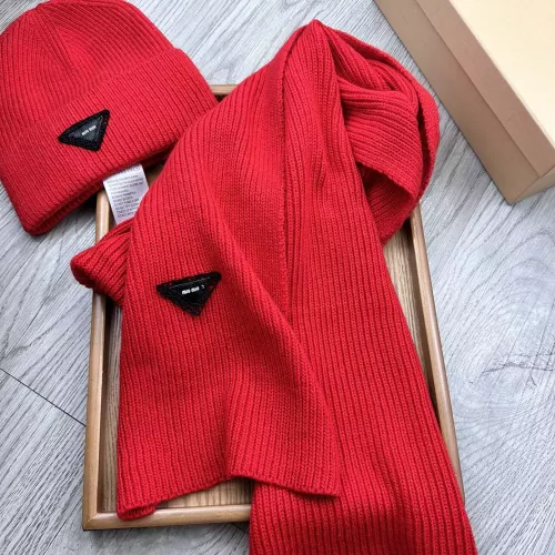 Cheap MIU MIU Hat and Scarf Set #1372204 Replica Wholesale [$52.00 USD] [ITEM#1372204] on Replica MIU MIU Hat and Scarf and Glove Set