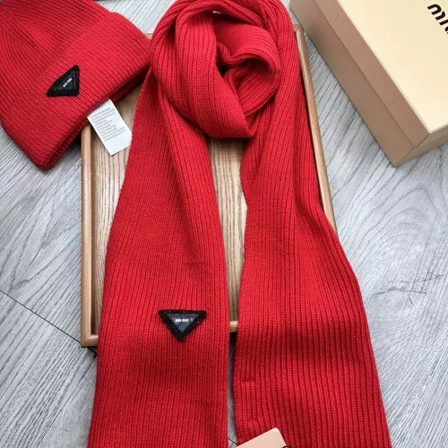 Cheap MIU MIU Hat and Scarf Set #1372204 Replica Wholesale [$52.00 USD] [ITEM#1372204] on Replica MIU MIU Hat and Scarf and Glove Set
