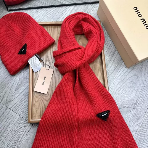 Cheap MIU MIU Hat and Scarf Set #1372204 Replica Wholesale [$52.00 USD] [ITEM#1372204] on Replica MIU MIU Hat and Scarf and Glove Set