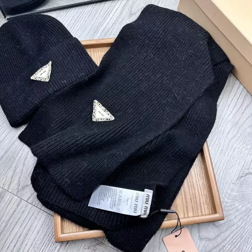 Cheap MIU MIU Hat and Scarf Set #1372205 Replica Wholesale [$52.00 USD] [ITEM#1372205] on Replica MIU MIU Hat and Scarf and Glove Set