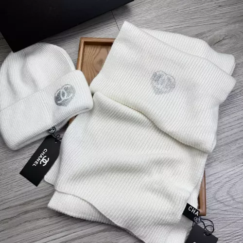 Cheap Chanel Hat and Scarf Set #1372224 Replica Wholesale [$52.00 USD] [ITEM#1372224] on Replica Chanel Hat and Scarf and Glove Set