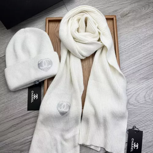 Cheap Chanel Hat and Scarf Set #1372224 Replica Wholesale [$52.00 USD] [ITEM#1372224] on Replica Chanel Hat and Scarf and Glove Set