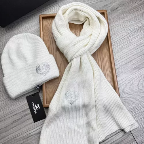 Cheap Chanel Hat and Scarf Set #1372224 Replica Wholesale [$52.00 USD] [ITEM#1372224] on Replica Chanel Hat and Scarf and Glove Set