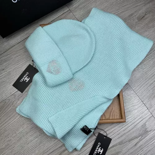 Cheap Chanel Hat and Scarf Set #1372225 Replica Wholesale [$52.00 USD] [ITEM#1372225] on Replica Chanel Hat and Scarf and Glove Set