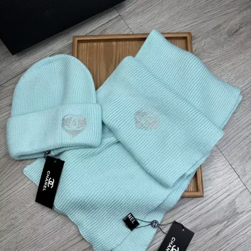 Cheap Chanel Hat and Scarf Set #1372225 Replica Wholesale [$52.00 USD] [ITEM#1372225] on Replica Chanel Hat and Scarf and Glove Set