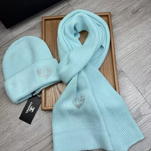 Cheap Chanel Hat and Scarf Set #1372225 Replica Wholesale [$52.00 USD] [ITEM#1372225] on Replica Chanel Hat and Scarf and Glove Set
