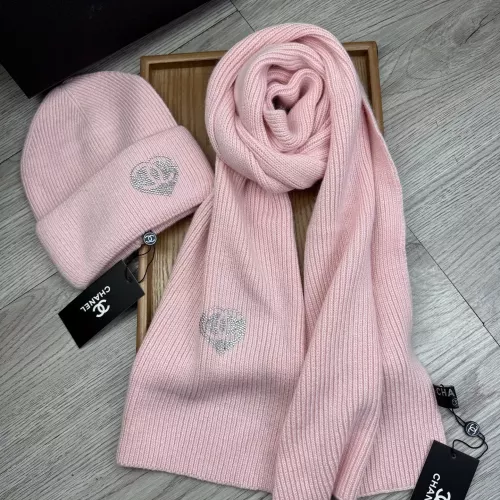Cheap Chanel Hat and Scarf Set #1372226 Replica Wholesale [$52.00 USD] [ITEM#1372226] on Replica Chanel Hat and Scarf and Glove Set