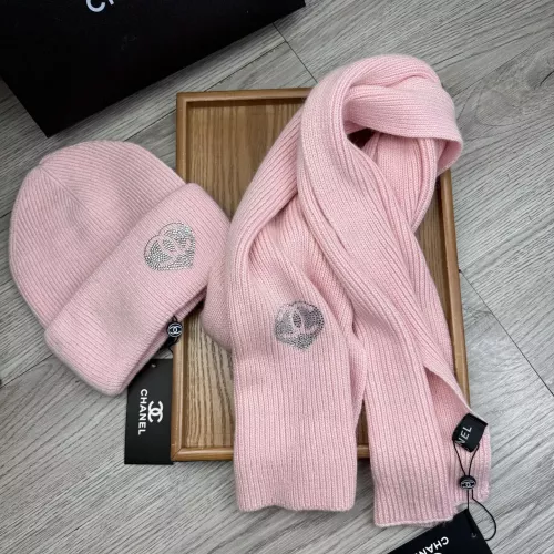 Cheap Chanel Hat and Scarf Set #1372226 Replica Wholesale [$52.00 USD] [ITEM#1372226] on Replica Chanel Hat and Scarf and Glove Set
