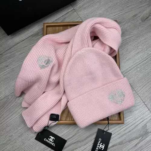 Cheap Chanel Hat and Scarf Set #1372226 Replica Wholesale [$52.00 USD] [ITEM#1372226] on Replica Chanel Hat and Scarf and Glove Set