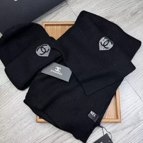 Cheap Chanel Hat and Scarf Set #1372227 Replica Wholesale [$52.00 USD] [ITEM#1372227] on Replica Chanel Hat and Scarf and Glove Set