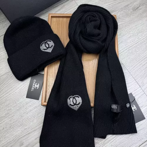 Cheap Chanel Hat and Scarf Set #1372227 Replica Wholesale [$52.00 USD] [ITEM#1372227] on Replica Chanel Hat and Scarf and Glove Set