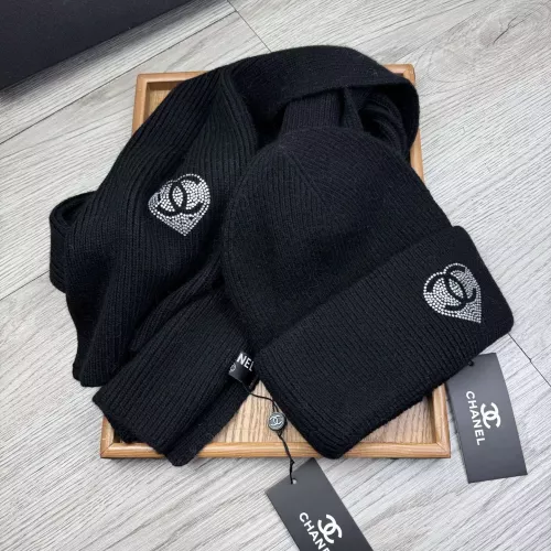 Cheap Chanel Hat and Scarf Set #1372227 Replica Wholesale [$52.00 USD] [ITEM#1372227] on Replica Chanel Hat and Scarf and Glove Set