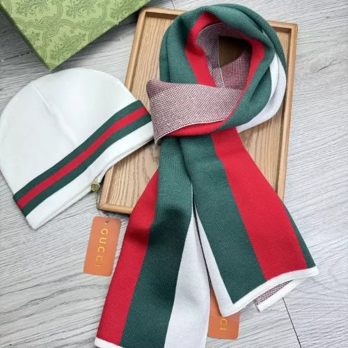 Cheap Gucci Hat and Scarf Set #1372228 Replica Wholesale [$52.00 USD] [ITEM#1372228] on Replica Gucci Hat and Scarf and Glove Set