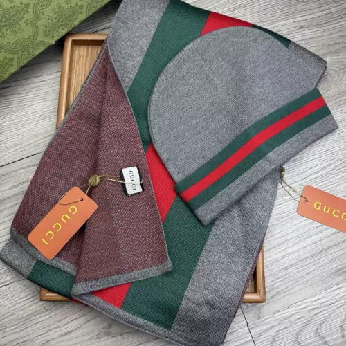 Cheap Gucci Hat and Scarf Set #1372229 Replica Wholesale [$52.00 USD] [ITEM#1372229] on Replica Gucci Hat and Scarf and Glove Set