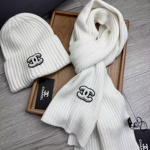 Cheap Chanel Hat and Scarf Set #1372230 Replica Wholesale [$52.00 USD] [ITEM#1372230] on Replica Chanel Hat and Scarf and Glove Set